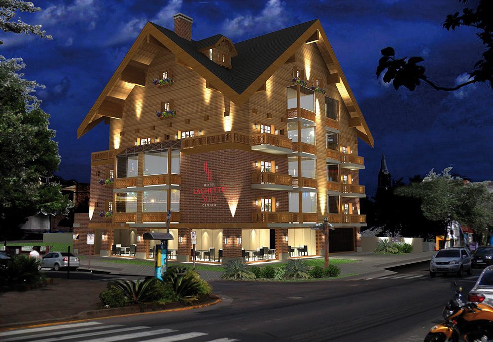 Hotel Laghetto Stilo Centro Gramado Exteriör bild