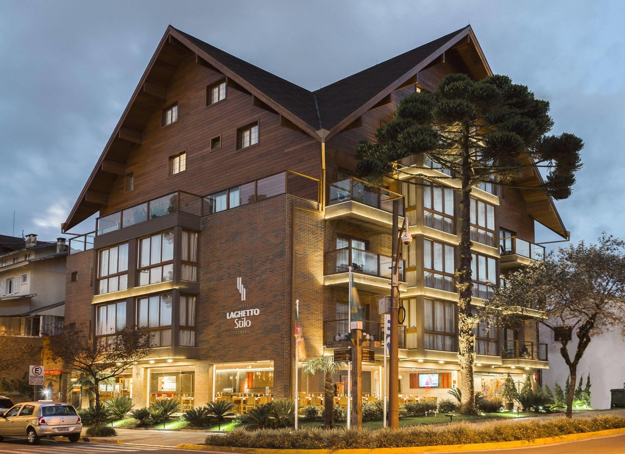 Hotel Laghetto Stilo Centro Gramado Exteriör bild